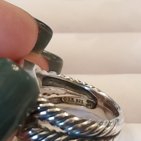 David Yurman albion morganite - Picture 5 of 6